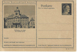 Elzas, Alsace, 	Briefkaart Weissenburg Rathaus 6 Pf		240629.03 - Lettres & Documents