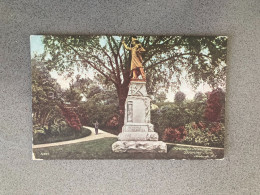 Firemen's Monument Downing Park Newburgh New York Carte Postale Postcard - Other & Unclassified