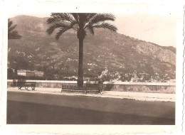 Dépt 06 - MENTON - Photographie Ancienne 6,1 X 8,4 Cm, Datée 13 Juillet 1939 - QUAI BONAPARTE - (photo) - Menton