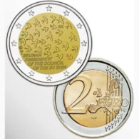 Belgie 2024  2 Euro Commemo  UNC Uit De ROL - UNC Du ROULEAUX    "Europees Voorzitterschap - Présidence Europe" !! - Belgium