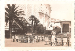 06 - MENTON - Photographie Ancienne 5,9 X 8,8 Cm, Datée 17 Juillet 1939 - LE CASINO - Théâtre En Plein Air - (photo) - Menton