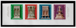 HUNGARY 1975 European Monument Protection Year - IMPERF. MINISHEET MNH - (NP#140-P54) - Nuovi