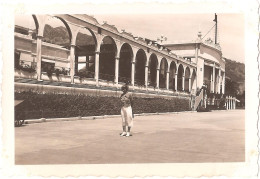 06 - MENTON - Photographie Ancienne 5,9 X 8,8 Cm, Datée 17 Juillet 1939 - LE CASINO - Piscine En Plein Air - (photo) - Menton