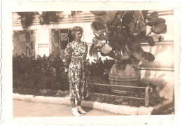 06 - MENTON - Photographie Ancienne 6 X 8,7 Cm, Datée 21 Juillet 1939 - LE CASINO - Figuier De Barbarie - (photo) - Menton