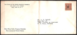 USA Precancels New York 1939 Sc840 1½c M.Washington. NEW / YORK / N.Y. On Cover - Prematasellado