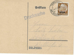 Elzas, Alsace, 	Briefkaart Met Stempel Trimbach (Kr Weissenburg)	240629.07 - Lettres & Documents