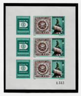 HUNGARY 1976 International Stamp Exhibition HAFNIA `76 - IMPERF. MINISHEET MNH - (NP#140-P61) - Nuevos