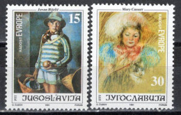 Yugoslavia 1991 - Joy Of Europe - Mi 2507-2508 - MNH**VF - Unused Stamps