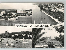 43491340 Crikvenice Fliegeraufnahme Strand Hotelanlage  Crikvenice - Serbia