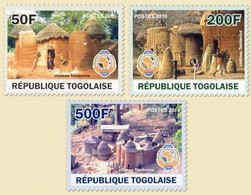 TOGO 2010 3 STAMPS UPAP THE GOLDEN JUBILEE INDEPENDENCE Tg10502a - Togo (1960-...)