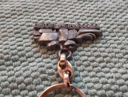 Vintage Keychain GUGGENHEIM BILBAO-Collectible SOUVENIR LLAVERO Pendant Key Ring - Portachiavi