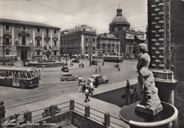 CARTOLINA  CATANIA SICILIA PIAZZA DUOMO VIAGGIATA 1954   Y9 - Catania