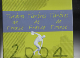 LIVRE DES TIMBRES 2004 SPECIMEN SANS LES TIMBRES - Amministrazioni Postali