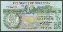 Guernsey 1 Pound 1980, De Lisle Brock, KM 48 A, Kassenfrisch (K119) - Guernsey