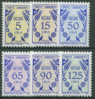 Türkei Dienstmarken 1983 Ornamente D 169/74 Postfrisch - Sellos De Servicio