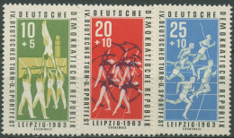 DDR 1963 Turn-und Sportfest Leipzig 963/65 Postfrisch - Ungebraucht