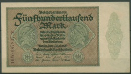 Dt. Reich 500000 Mark 1923, DEU-99f FZ W, Leicht Gebraucht (K1338) - 500.000 Mark