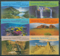 UNO Wien 1999 UNESCO Australien Nationalparks Tasmanien Riff 281/86 Postfrisch - Unused Stamps