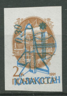 Kasachstan 1992 Weltraumflug Russland Frankreich 8 B Postfrisch - Kazakistan