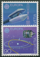Schweiz 1991 Europa CEPT Weltraumfahrt Rakete Sonde 1444/45 Postfrisch - Unused Stamps