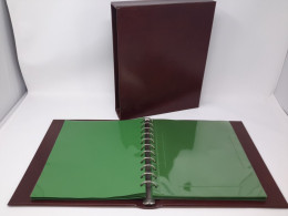 SAFE ETB ALBUM Ringbinder/KA 708 + 831 Braun Mit 30 Blatt 863 Gebraucht (Z2951) - Raccoglitori Vuoti