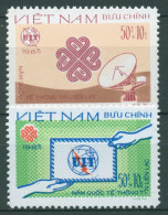 Vietnam 1983 Weltkommunikationsjahr 1381/82 Ungebraucht O.G. - Vietnam