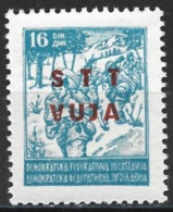 Trieste-Yugoslavia 1949. Scott #13 (MH) Partisans - Mint/hinged