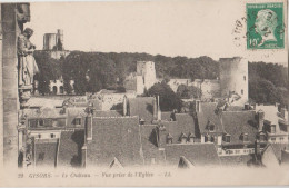 France - Gisors - Le Chateau - Vue Prise De L'Eglise - TCV - Other & Unclassified