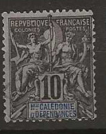 1892 USED Nouvelle Caledonie Yvert  45 - Oblitérés