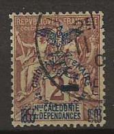 1903 USED Nouvelle Caledonie Yvert  81 - Usati