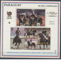 Paraguay 1989 - Olympic Games Barcelona 92 Mnh** - Estate 1992: Barcellona