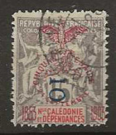 1903 USED Nouvelle Caledonie Yvert  85 - Usati