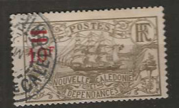 1924 USED Nouvelle Caledonie Yvert 137 - Usati