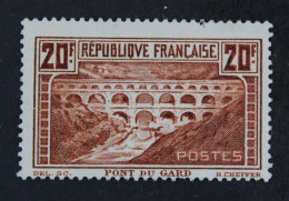 PONT Du GARD YT N°262A 20F Chaudron (I) NEUF** - Nuovi