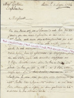 1786 VRAIMENT SUPERBE Lettre Sign. Sutaine Père & Fils Rheims Reims Fabrique  Draps > Grielliene Négociant CastelNaudary - ... - 1799