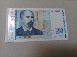 Billete Bulgaria, 20 Leva, Año 2007, UNC - Bulgaria