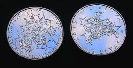 (!) 2013 LITHUANIA 1 LITAS 2013 EU PRESIDENCY UNC EUROPE UNION  STARS COIN From Mint Roll - Litouwen