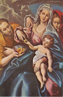 Ste Anne De Beaupré Québec Canada Galerie D'Art Historial, La Sainte Famille Holy Family Par El Greco  2 Scans - Ste. Anne De Beaupré