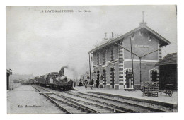 (27). Eure. La Haye-Malherbe. (1) Gare Train 1935? - Other & Unclassified