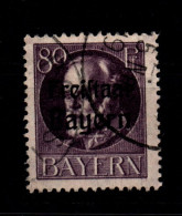 Bayern 164A Gestempelt Gepr. Infla #GL363 - Afgestempeld