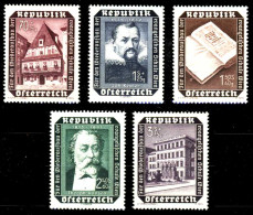 ÖSTERREICH 1953 Nr 989-993 Postfrisch S8705AE - Ungebraucht