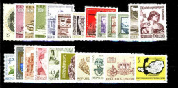 ÖSTERREICH Nr 1381-1409 O. Bl. 2 Postfrisch JAHRGANG S8945C6 - Full Years