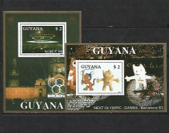 Guyana 1989 - Olympic Games Barcelona 92 Mnh** - Estate 1992: Barcellona