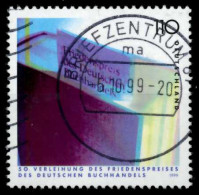 BRD 1999 Nr 2075 Zentrisch Gestempelt X6D1402 - Used Stamps