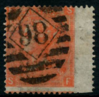 GROSSBRITANNIEN 1840-1901 Nr 24 PL10Z Gestempelt X6A1D3E - Gebruikt