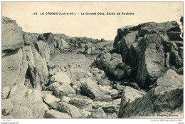 LA GRANDE COTE ETUDE DE ROCHERS - Le Croisic