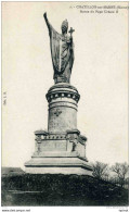 STATUE DU PAPE URBAIN II  TB ETAT - Châtillon-sur-Marne