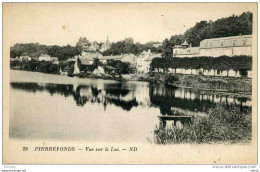 VUE SUR LE LAC  TB ETAT - Pierrefonds