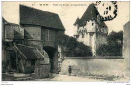 PORTE DU CROUX  ET AVANT PORTE  TB ETAT - Nevers