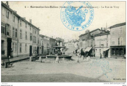 SERMAIZE LES BAINS  LA RUE DE VITRY TB ETAT - Sermaize-les-Bains